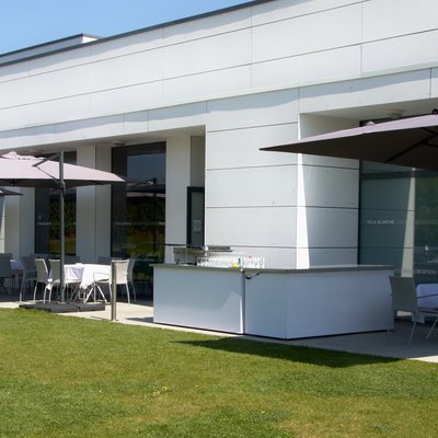 Apéritif en extérieur à Villa Blanche Dunkerque