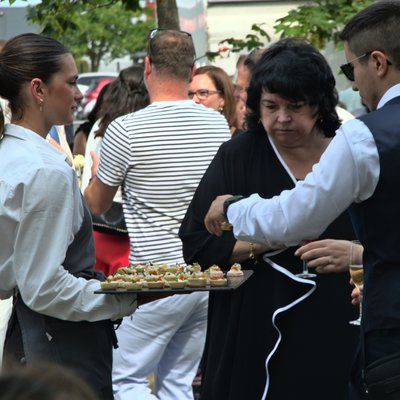 Service des pièces cocktail