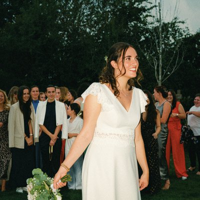 Lancée de bouquet