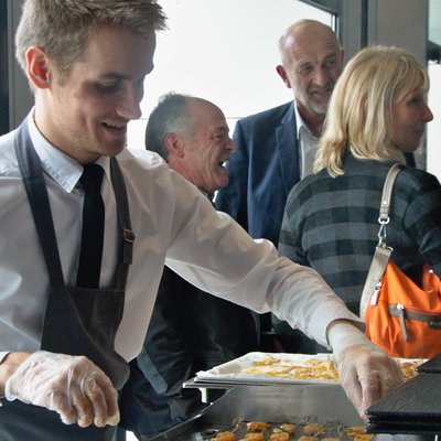 Théo aux brochettes de Gambas - Coudekerque Entreprendre - Lundis du Business