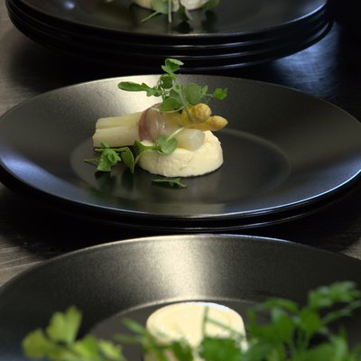 Panna cotta d'asperge blanche