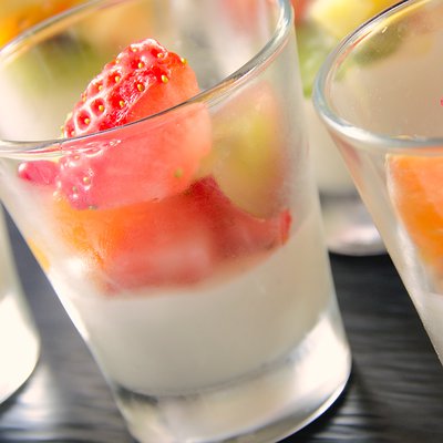 Crème chiboust & fruits frais