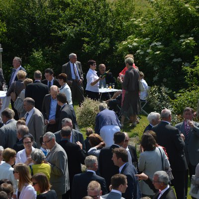 Vin d'honneur & cocktails en extérieur à Villa Blanche Dunkerque