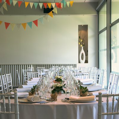 Mise en place mariage à Villa Blanche Dunkerque