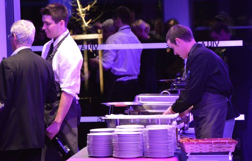 Vue globale Villa Blanche Dunkerque Cocktail voeux Arcelormittal Animation culinaire Foie gras & pain d'épices