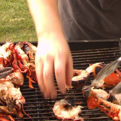 Homard au Barbecue à Villa Blanche