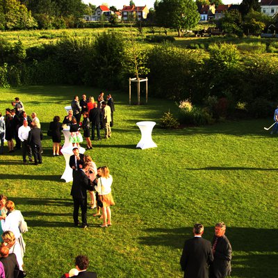 Vin d'honneur & cocktails en extérieur à Villa Blanche Dunkerque